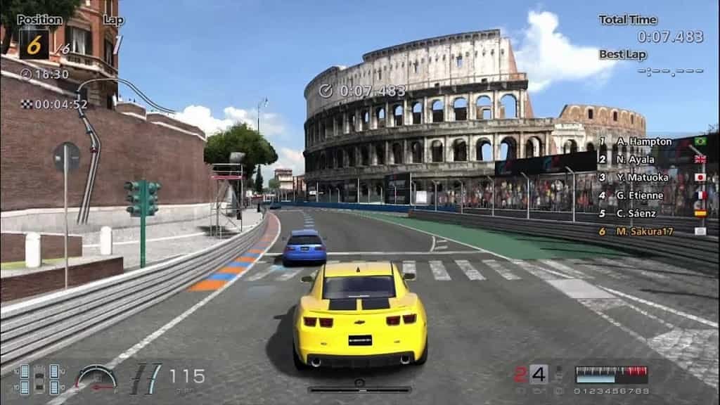 Gran Turismo 6 career-based racing progression with licenses and championships